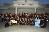 Gruppenfoto des Musikschulorchesters Feistritz