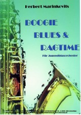 Titelseite des Stückes Boogie, Blues und Ragtime