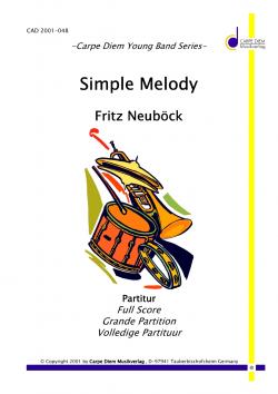 Titelseite des Stückes Simple Melody