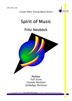 Titelseite des Stückes Spirit of Music