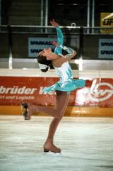 Yvonne-Stefanie Moriel beim Eiskunstlaufen