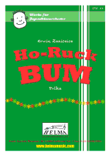 Titelseite des Stückes Ho Ruck Bum